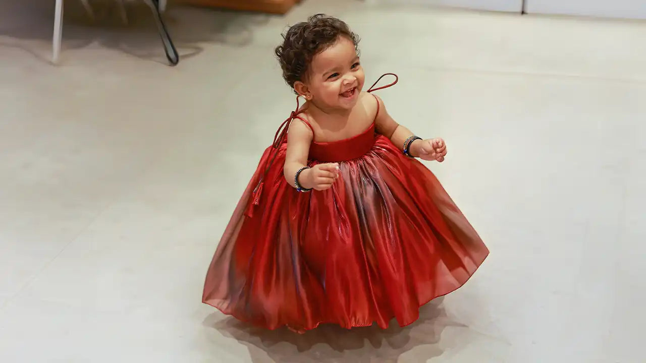 Beyond Pink: Trending Colors in Kid's Party Wear Dresses This Season
