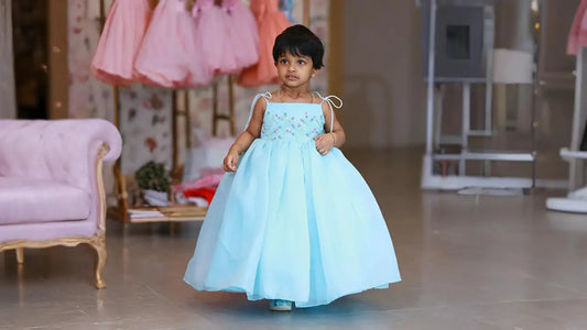 Party wear gown for baby girl