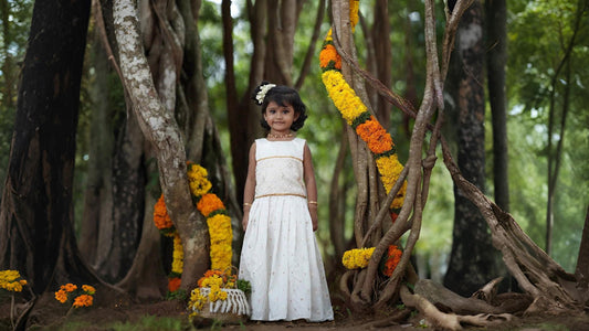Vishu Dresses For Girls