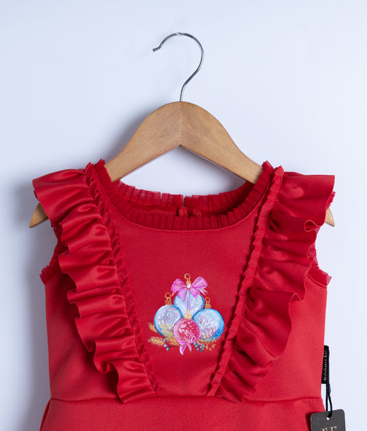 Luxe X mas Frock For Your Little One (2888)