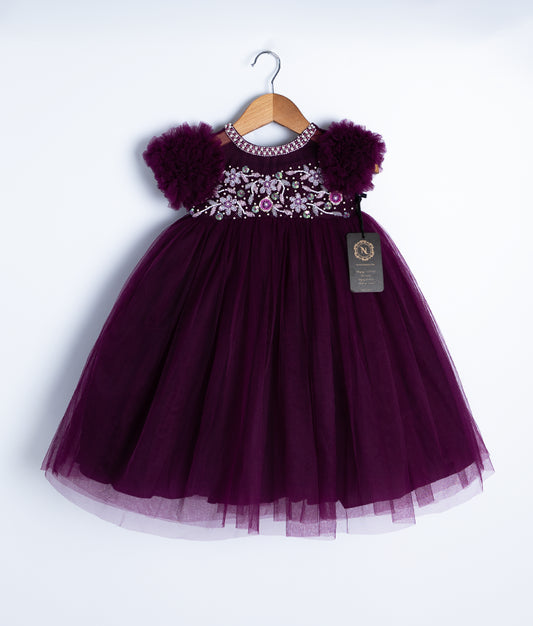 Beauteous Classic Party Frock (7163)