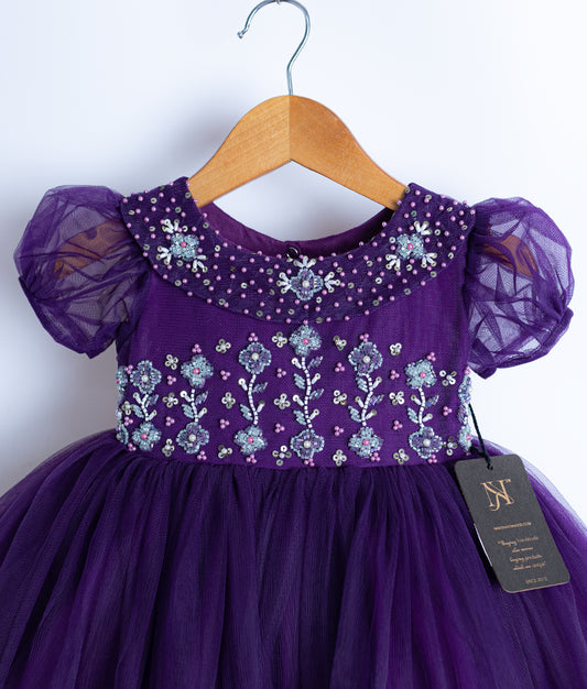 Elegant Classic Birthday Frock For Your Little One [2354, 2358 , 2357 , 2356]