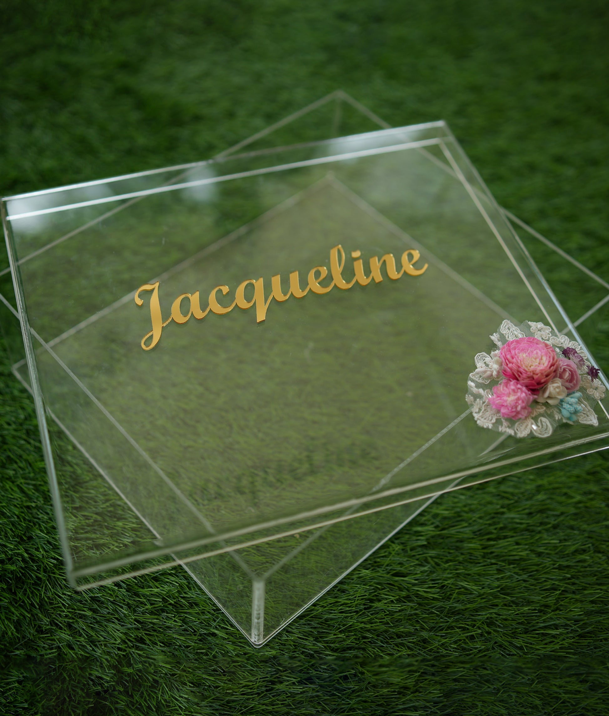 Designer baptism box, a luxury handcrafted accessory for baby naming ceremonies