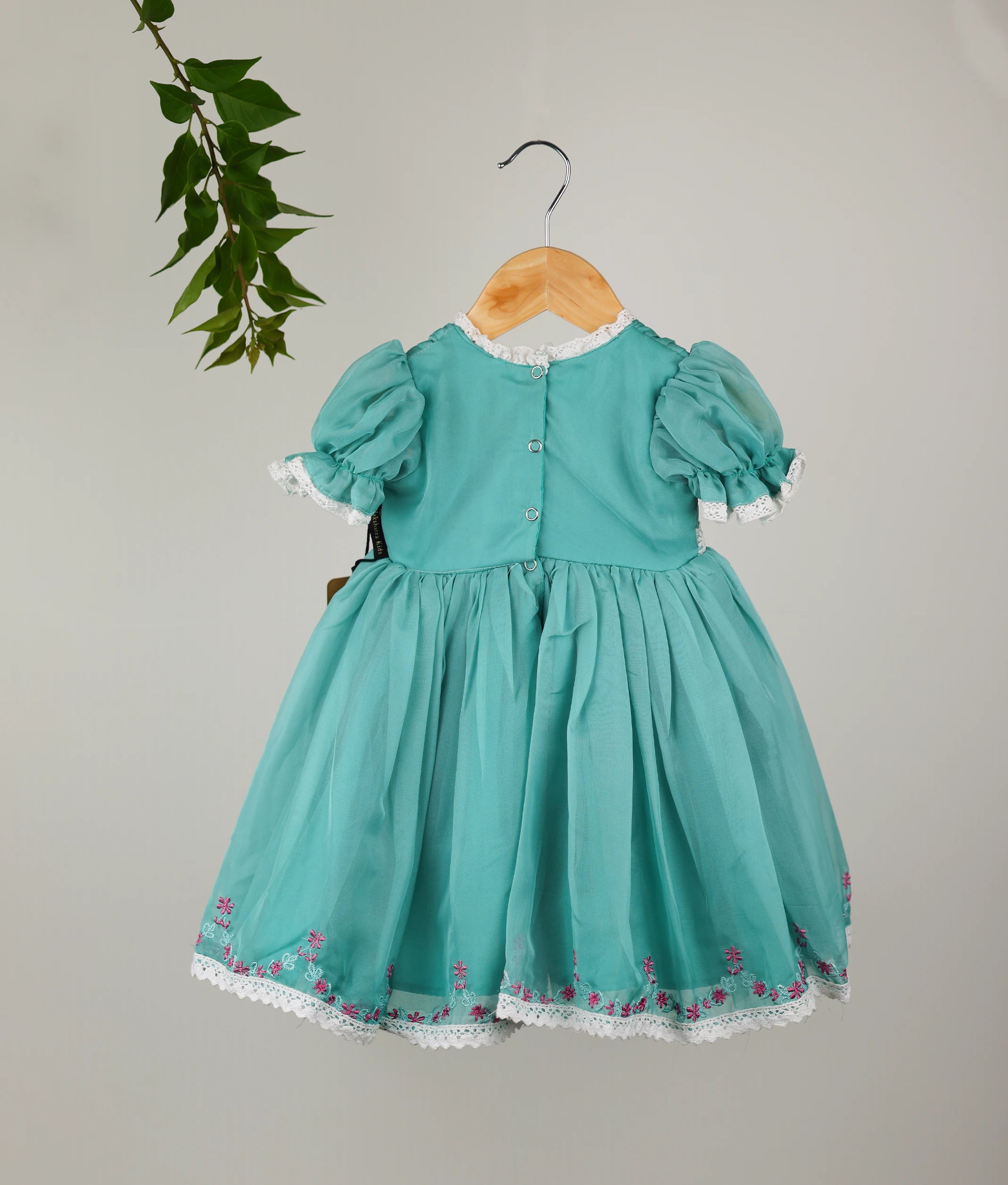 Pastel blue Casual Frock for Your Little One [2491]