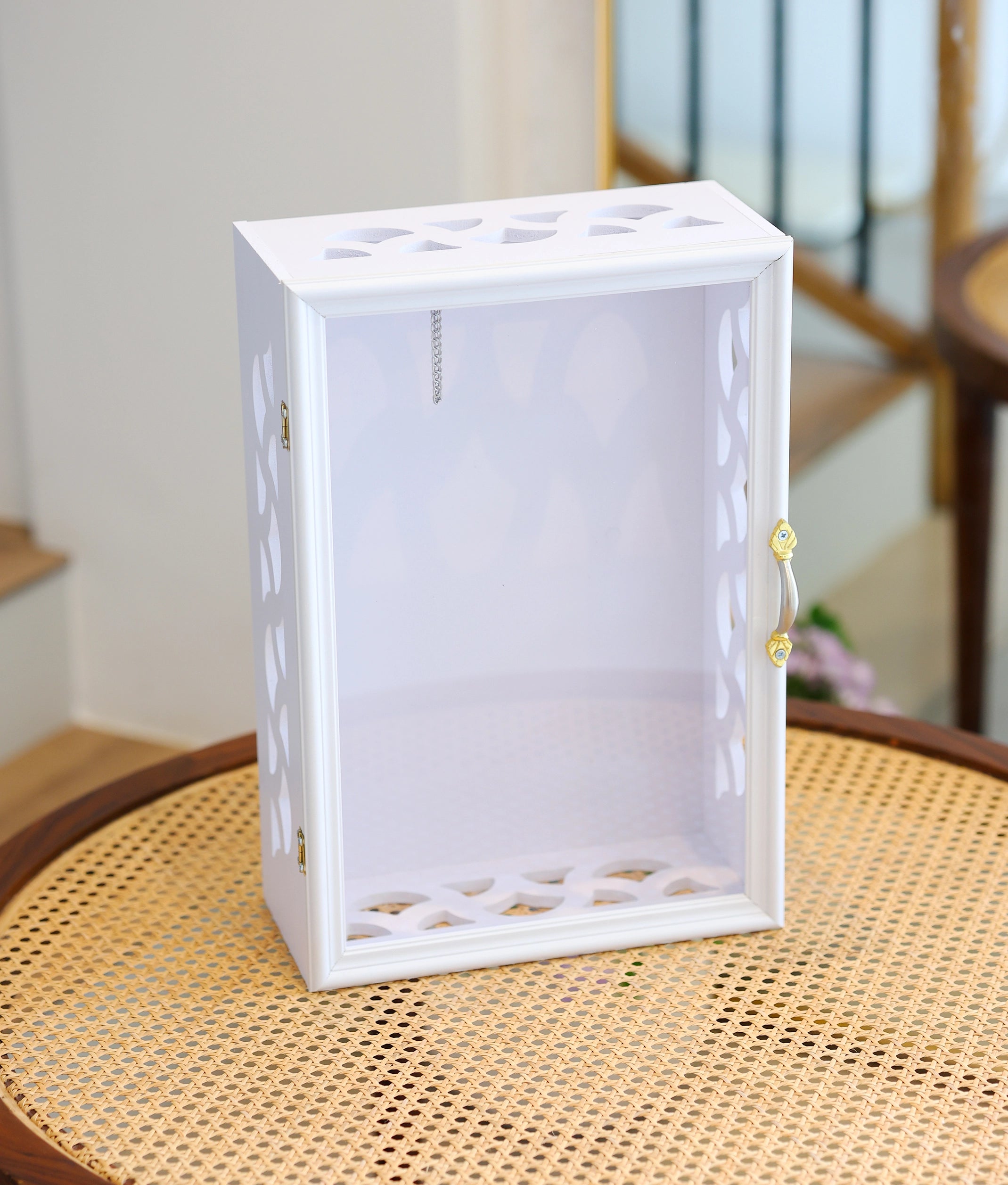 White Wooden Baptism Box [Ready To Ship: BX61]