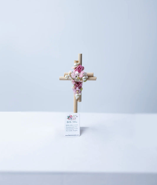 lovely cross for a baby's baptism [CROSS 2]