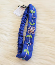 Royal blue Handworked Hair band [Ready To Ship: HB14]