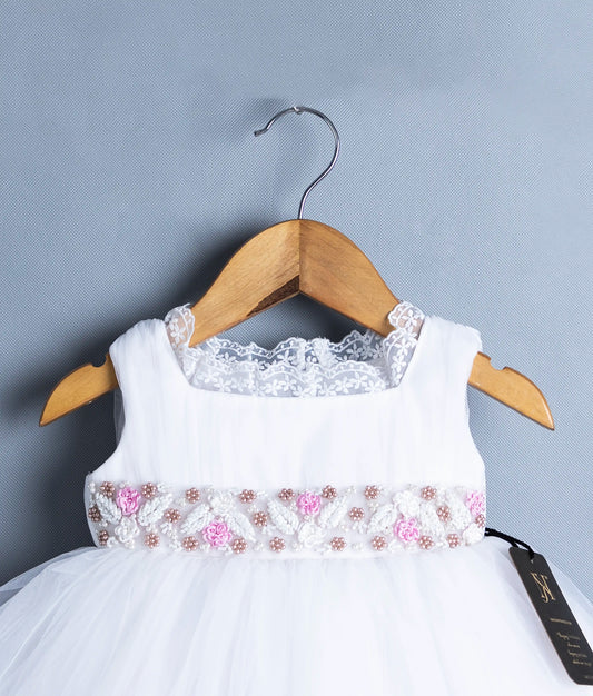 Graceful Baptism  Frock (2167A)