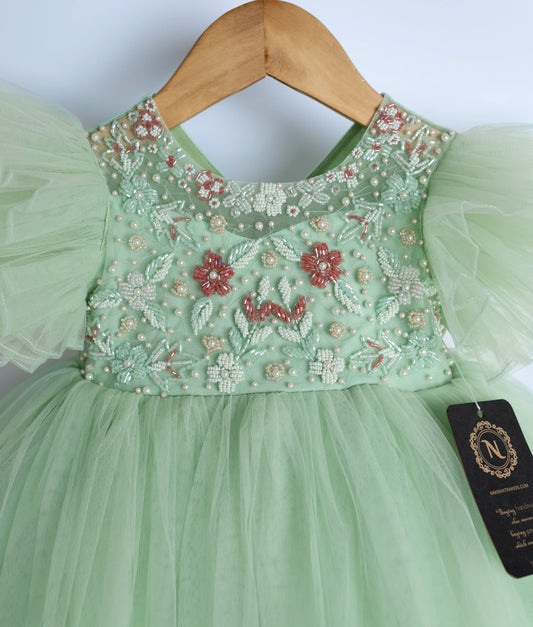 Classic Birthday Frock For Your Kids [2268]