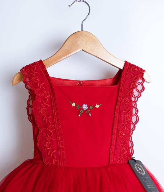 Classic X mas Frock (2381)