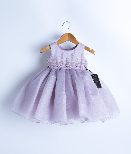 Luxe Flower Theme Frock For Your Little One [2769]