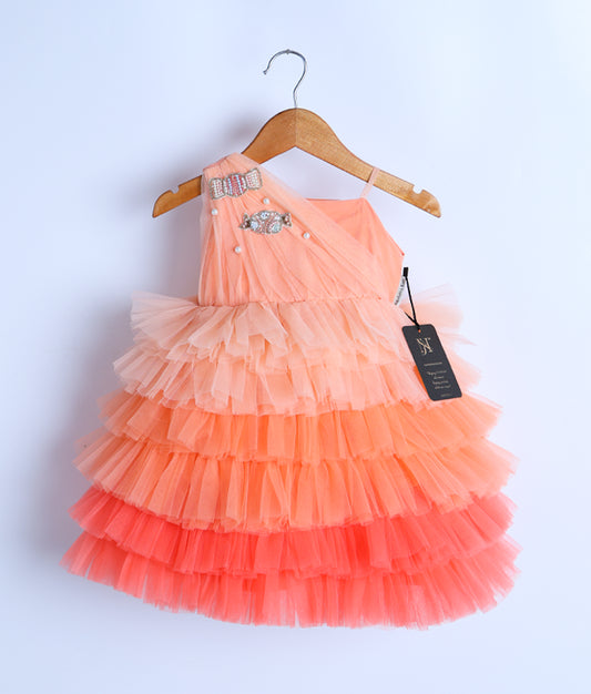 Luxe Candy Theme Frock For Your Little One (2828)