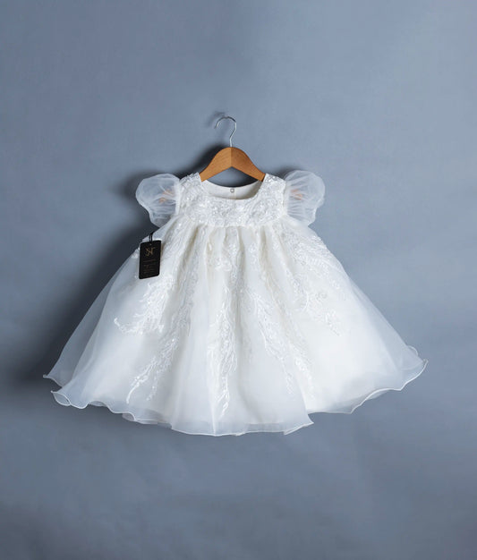 Stylish Baptism  Frock (5008)