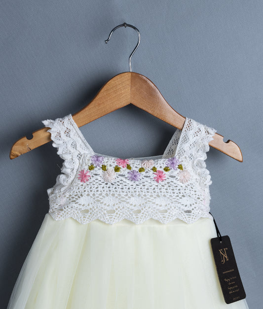 Elegant Girl Baptism Dress For Your Little One[6990]