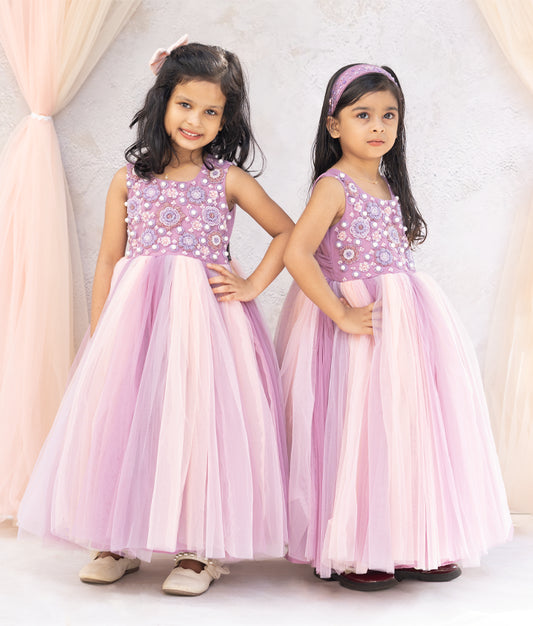 Elegant Western Gown For Your Baby Special Occasion (7253)