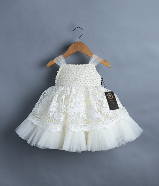 Girl Baptism Dress For Your Little One  [7878]