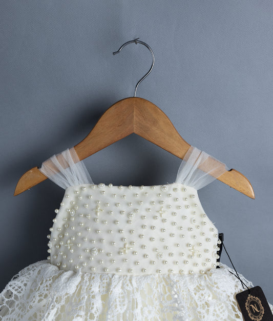 Girl Baptism Dress For Your Little One  [7878]