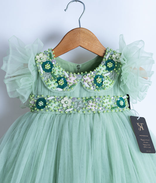 Stylish Birthday  Frock [7955]