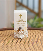 Angel Figurine Decorative Handcrafted Baptism Candle [C107A]