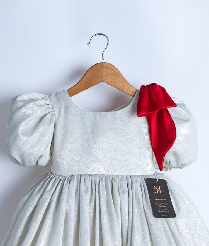 Luxe X mas Frock For Your Little One   [Ready to ship:2736A]