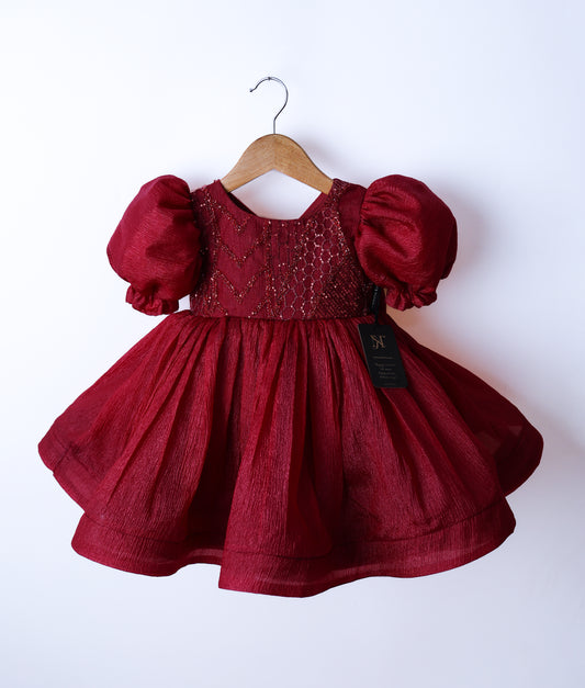 Luxe Western Frock For Your Little One [2684]