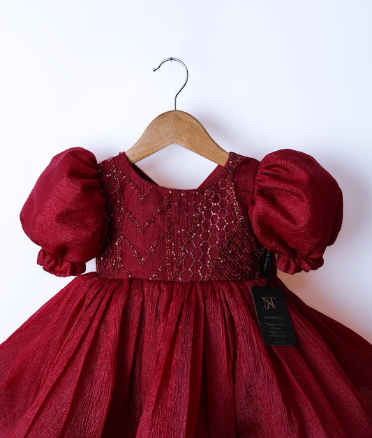 Luxe Western Frock For Your Little One [2684]