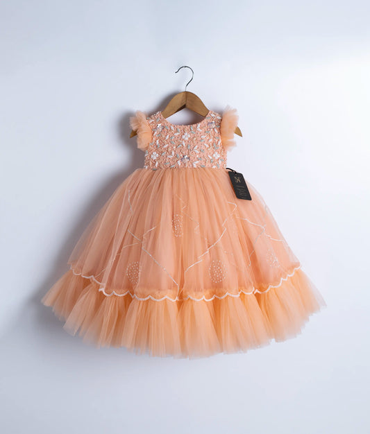 Luxe Elegant Gown For Your Little One  (5005)