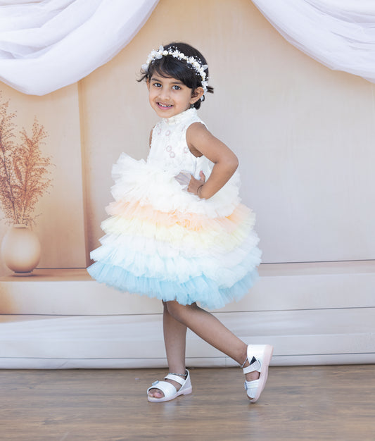 Hopscotch Royal Birthday Frock (7725)